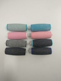 Foot Sander Grinding Head Silk Soft Electric Foot Sander Exfoliating Pedicure Machine Foot Replacement Sand Head Grinding Head Foot Sander (Option: Black-4 packs)